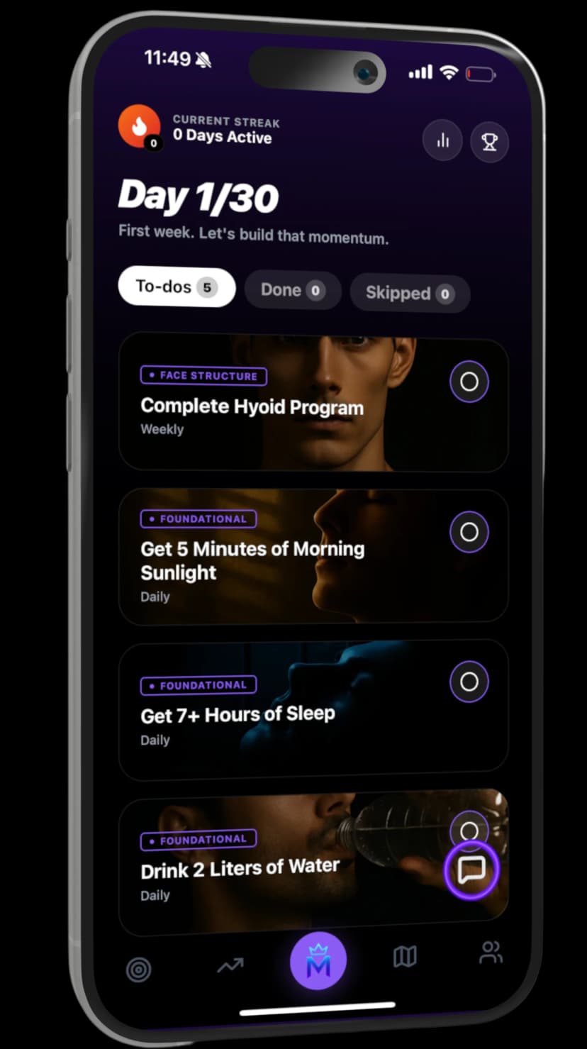 Pantalla de Tareas Diarias de MOGGED