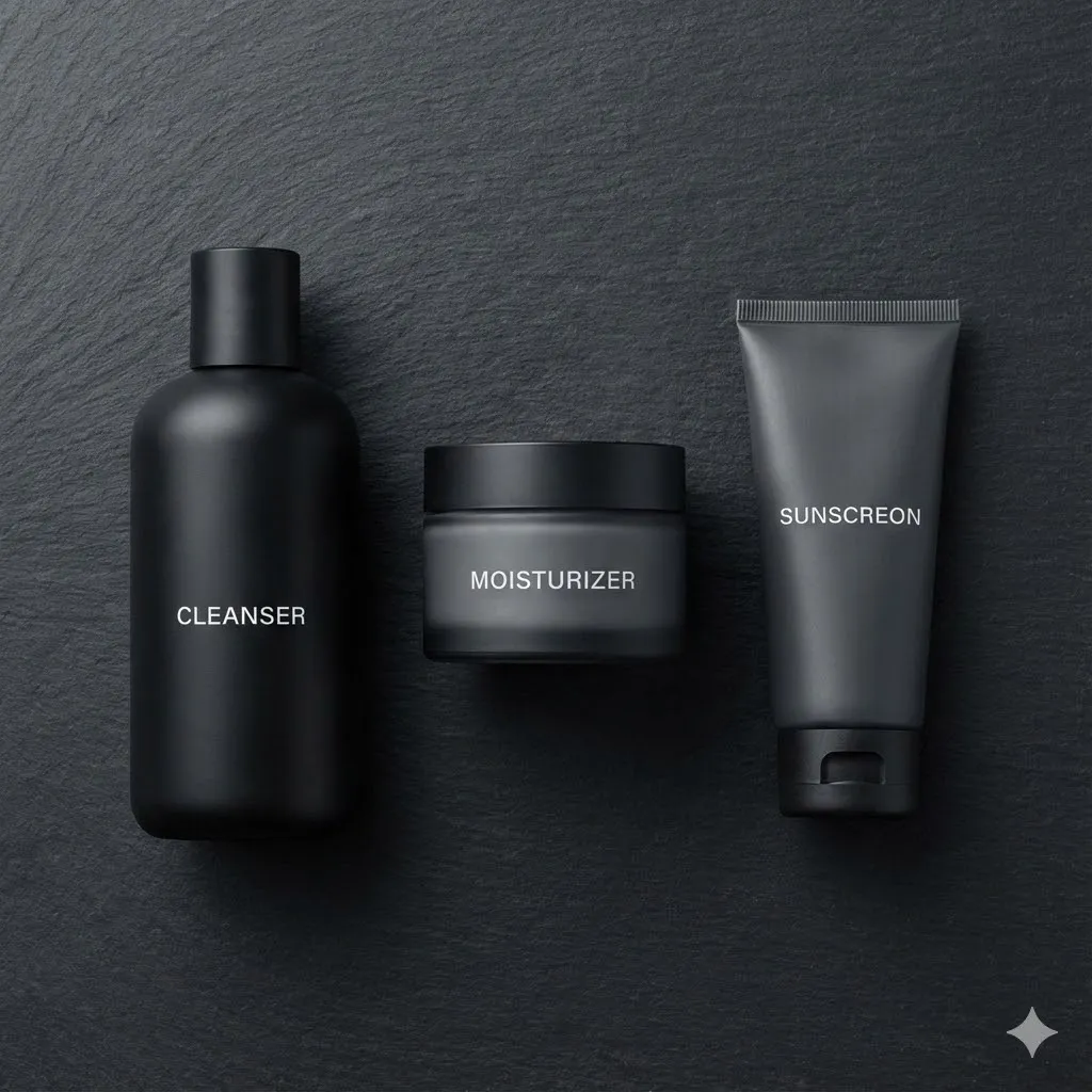 A No-Nonsense Daily Skincare Routine for Men